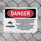 Signmission Rotating Auger Inside This Hopper Danger Sign, Plastic, 10in W x 7in L, 2PK OS-2PACK-DS-P-710-L-2437 - alternate 7